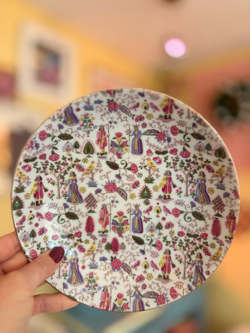 1950/1960’s Vintage Lenwile Ardalt porcelain plate